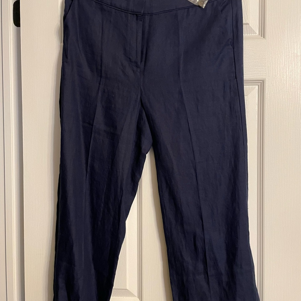 Talbots Navy Ankle Pants